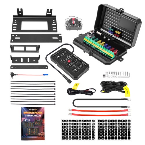 Gang touch schaltpanel - 8-gang,